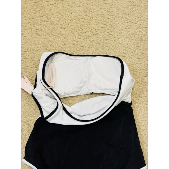 NWT Victoria’s Secret The Monokini One-Piece Swimsuit Color Block Black … - Picture 9 of 14